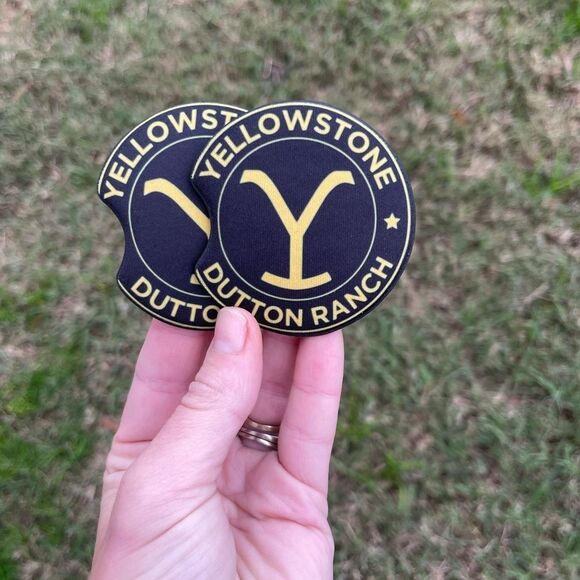 Yellowstone Coaster Set | Car Accessories - Picture 1 of 11